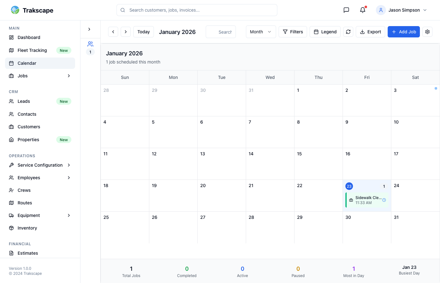 Smart Scheduling screenshot